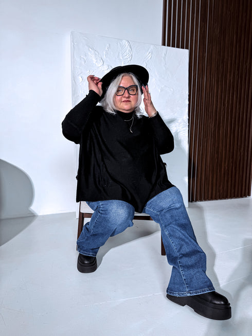 Džinsa bikses "GOOD LUCK DJ2517" - zilas PRE-ORDER